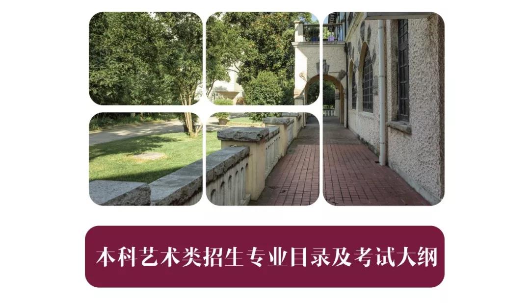 2020年上海音乐学院本科艺术类招生专业目录及考试大纲