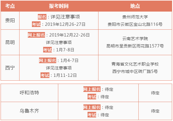 2020年中央民族大学音乐表演（民族英才班）校考关键信息抢先看！