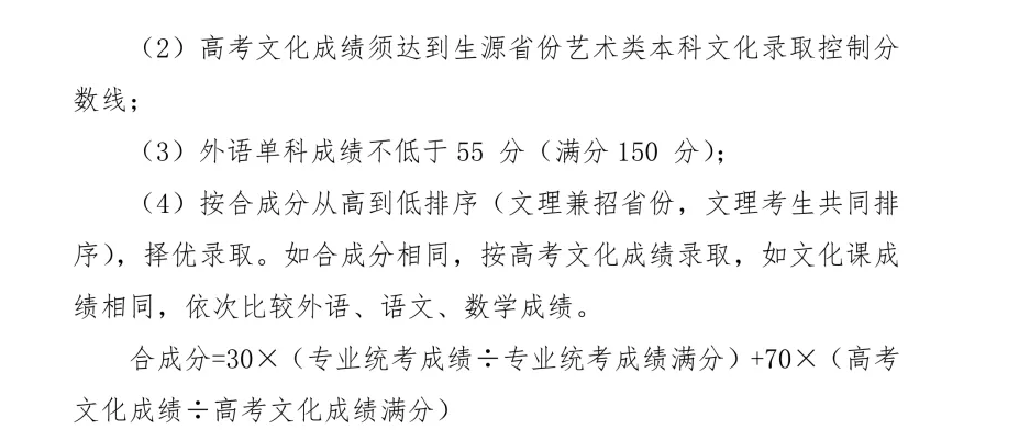 音乐生注意！22所院校文化分只过本科线不能录取