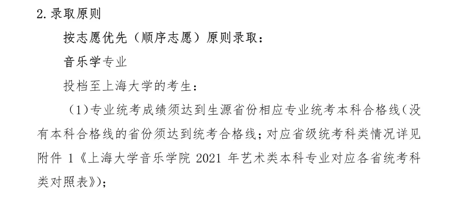 音乐生注意！22所院校文化分只过本科线不能录取