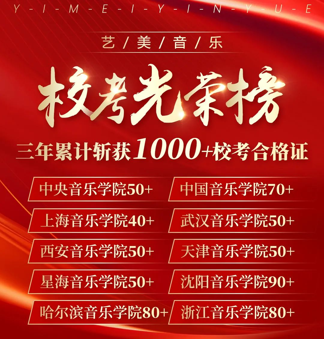 狂揽1000+校考合格证！真·艺考战神！过线就像呼吸一样简单！